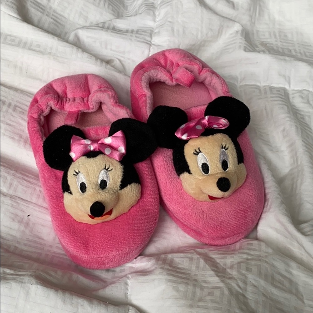 Minnie Mouse slippers. Perfect condition.